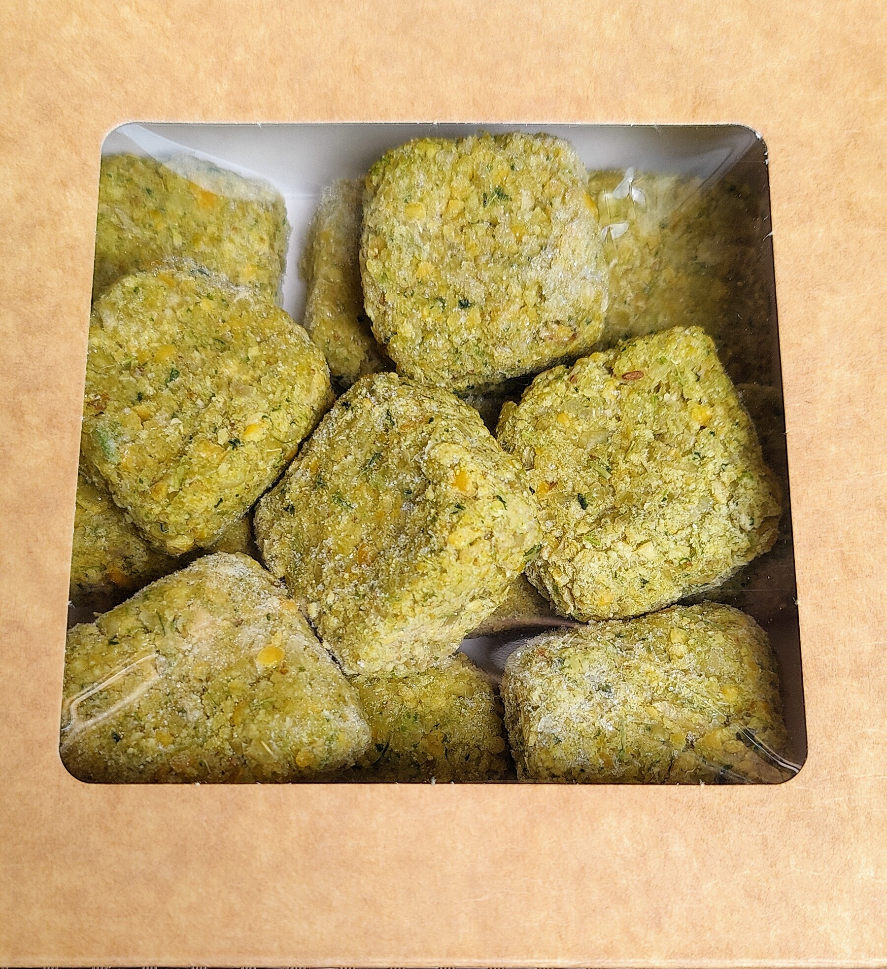 Šaldyti avinžirnių falafeliai su žalumynais, 260g